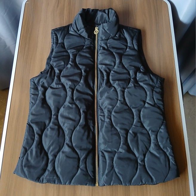 Michael Kors Women's Black Puffer Vest Size S