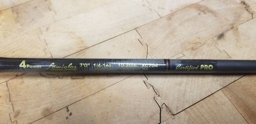 Lamiglas 7'0 Certified Pro 4 power XC704 lure 1/4-1 oz. 10-20lb