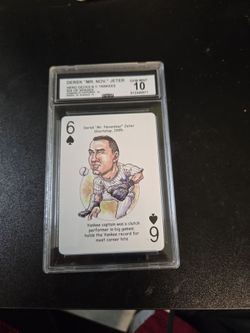 Hero Decks N.Y. Yankees Derek " Mr. Nov" Jeter  Gem Mint 10