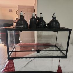 40 Gallon Lizard Habitat