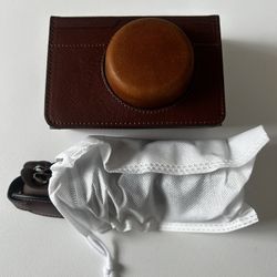 Fujifilm Leather Camera Case - Opened Box 