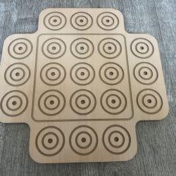 Otrio Deluxe Wood Strategy-Based Board Game