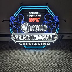 BRAND NEW UFC/CUERVO LED NEON