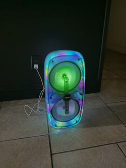 RCA Portable Bluetooth Party Speaker With Karaoke