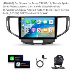 Honda spirior 2008 double din