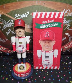 Mike Trout Bobbleheads New Mint Condition 