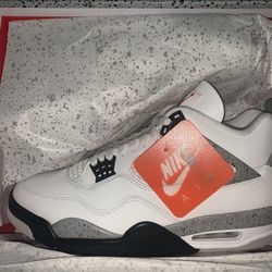 Jordan 4 Retro White Cement