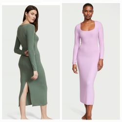 New Victoria Secret Ribbed Modal Slip Dresses Size XXL $30 Each 