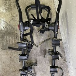 Black Metal Bike Rack
