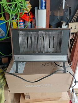 Vintage Markel electric shop heater