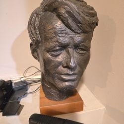 Robert Kennedy Head Bust