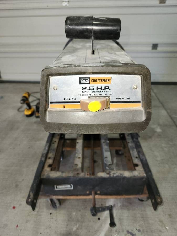 Craftman 10 In Radial Arm Saw