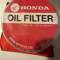 Oil Filter Honda Motorcycle 