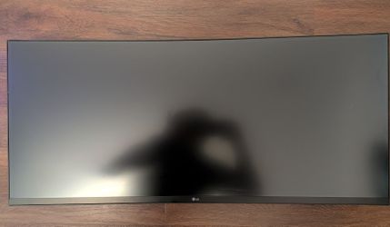 LG 34 inch curved ultrawide monitor