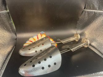 Vintage Metal Adjustable Shoe Trees
