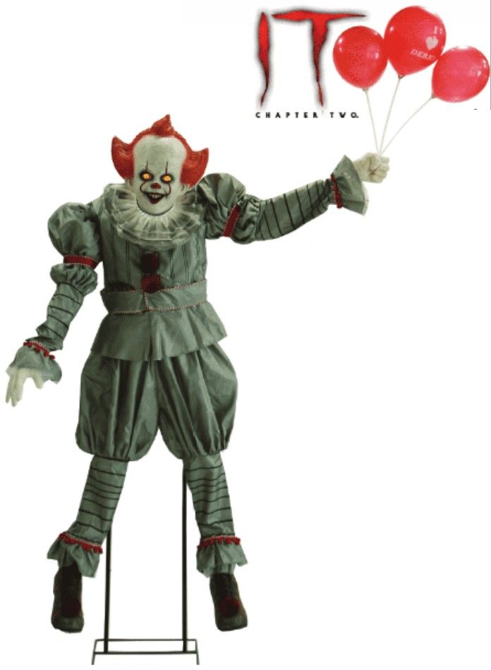 Pennywise Animatronic Halloween Decor