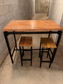 3 piece Counter height dining set