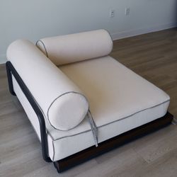 Cb2 bizerte corner chair
