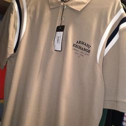 Armani Exchange Polo Size Medium Brand New 