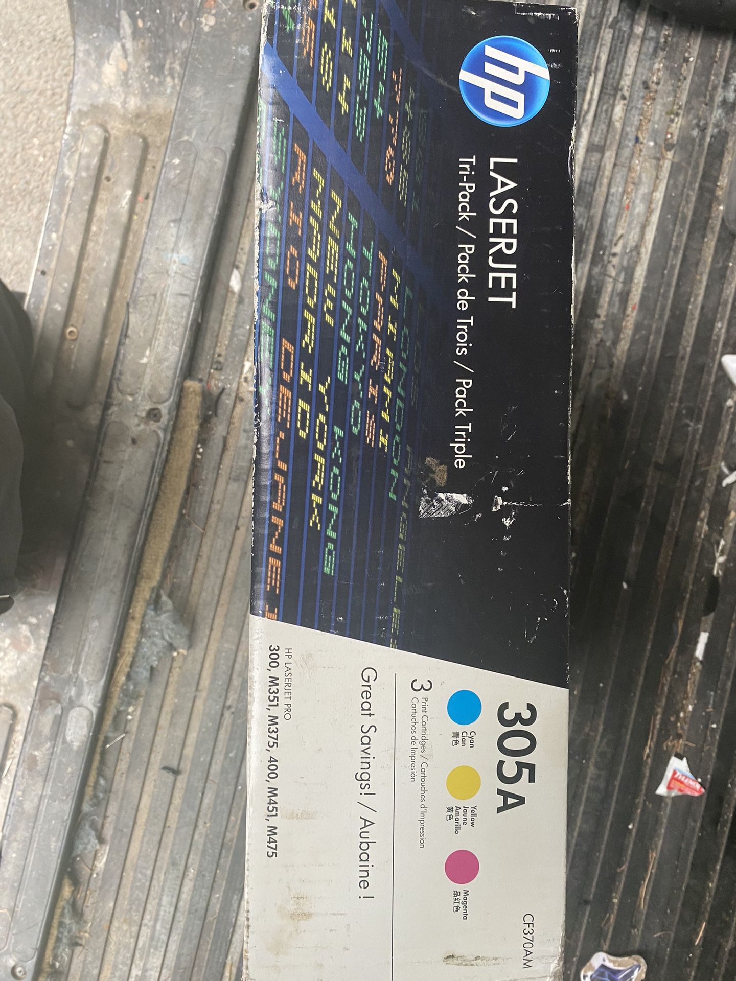 Hp Laser jet Cartridge 305A 3 Pack