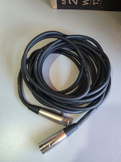 20 feet professional low noise microphone cable male to female #J0941