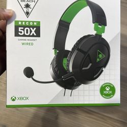 Turtle Beach Recon 50X Stereo Gaming Headset for Xbox One/Series X|S - Black/Green