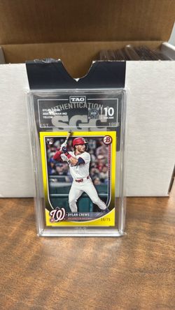 Dylan Crews 2025, Bowman /75 tag 10
