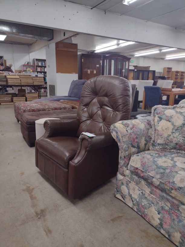 La-Z-Boy Leather Recliner