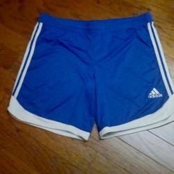 Adidas Men's Large L Active Wear Shorts Drawstring/ Sports Athletic 