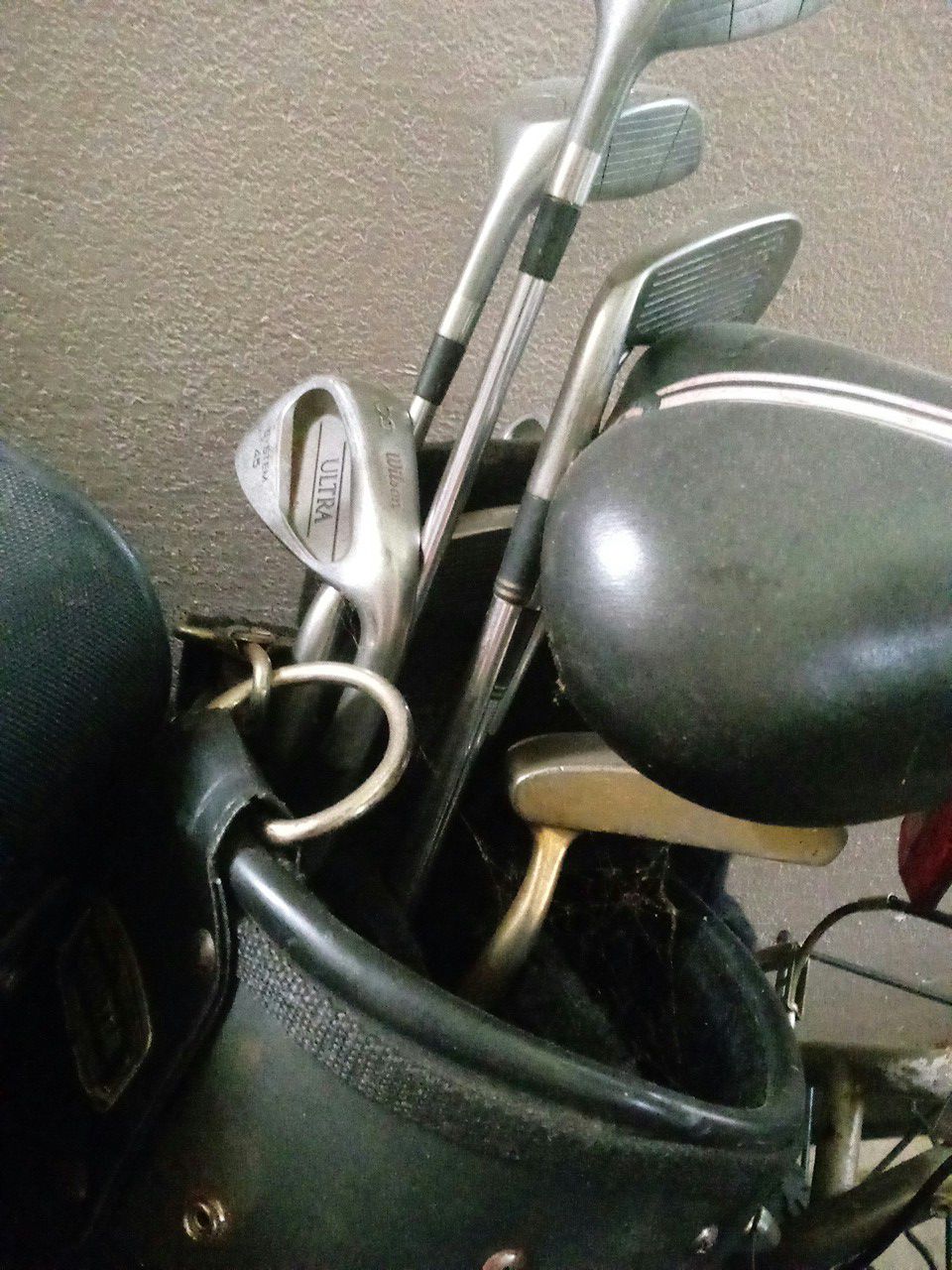 Golf clubs & bag