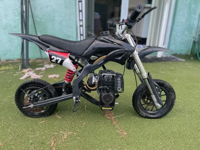Red GBmoto 50CC Kids Dirt Bike