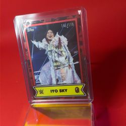 Iyo Sky 101/199 (Bape x WWE x Topps) Card
