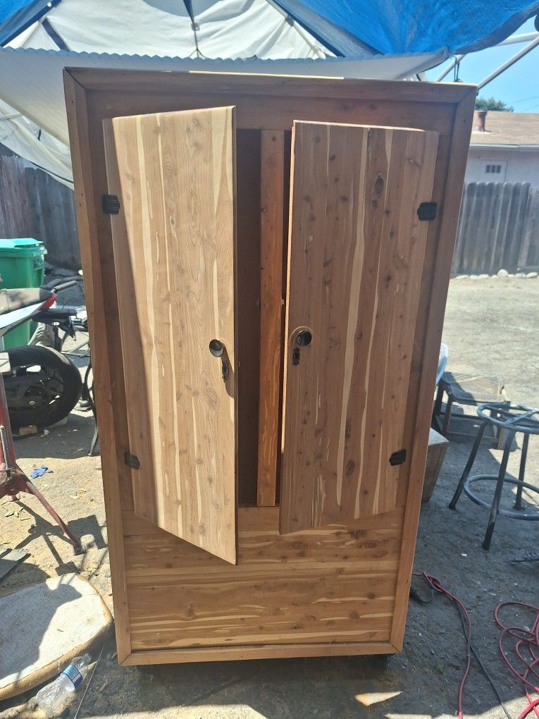 Antique Stained Cedar Dresser