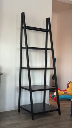 Black shelf