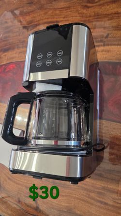 NEW 10 cup programmable coffee maker