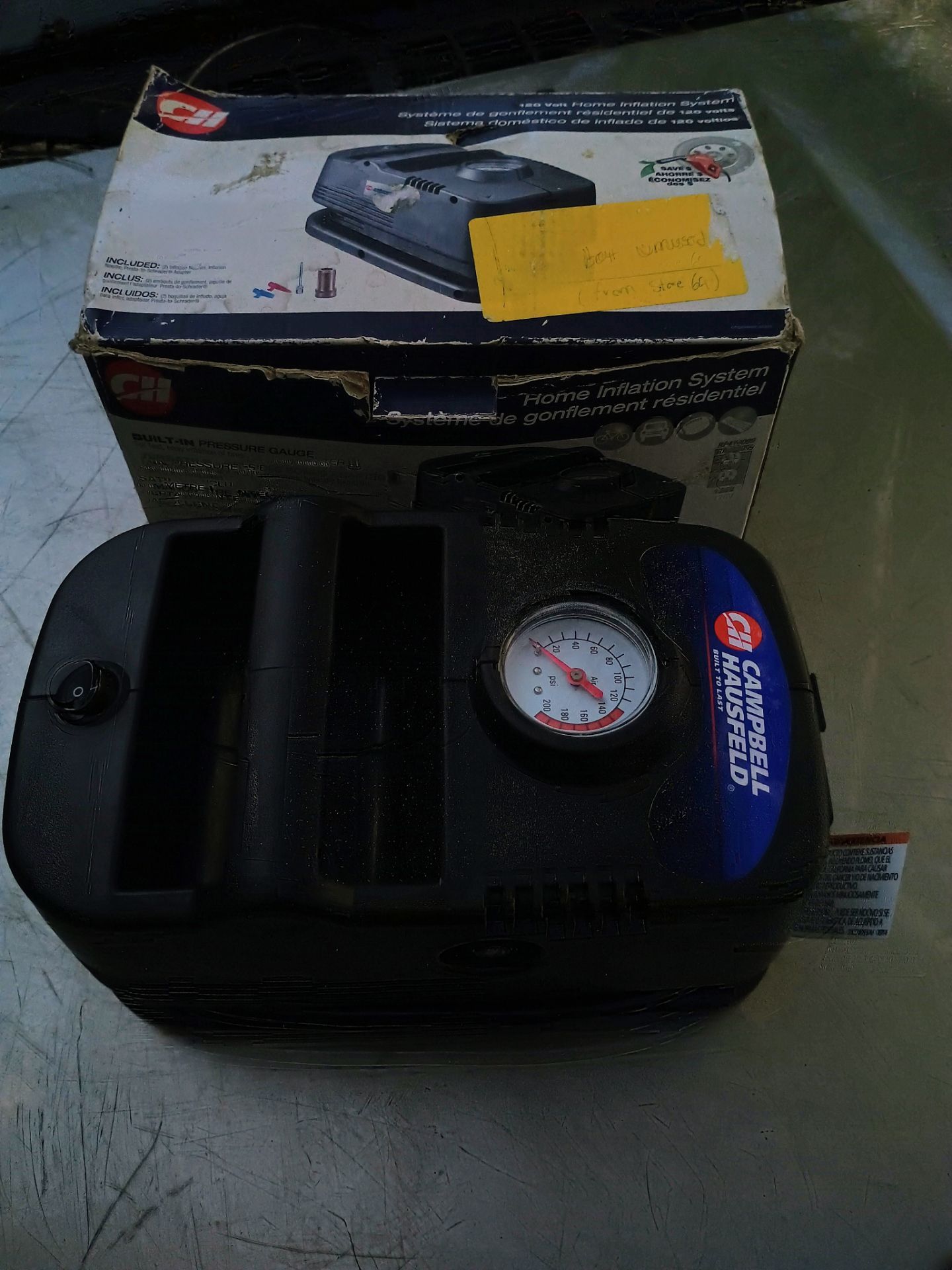 Campbell Hausfeld RP410099AV 120V Portable Air Compressor