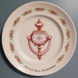 Vintage 1980s AVON calling Collector's Plate 