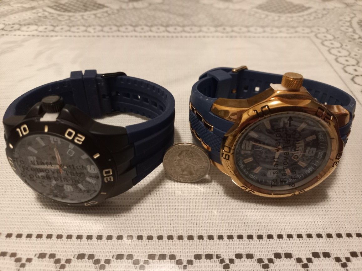 SET OF TWO JOSHUA & SONS MEN's WATCH ( J&S)