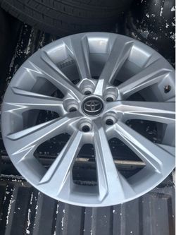 Toyota rims 18 inch