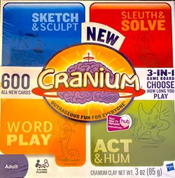 Cranium | Ages Adult | 4+ Players