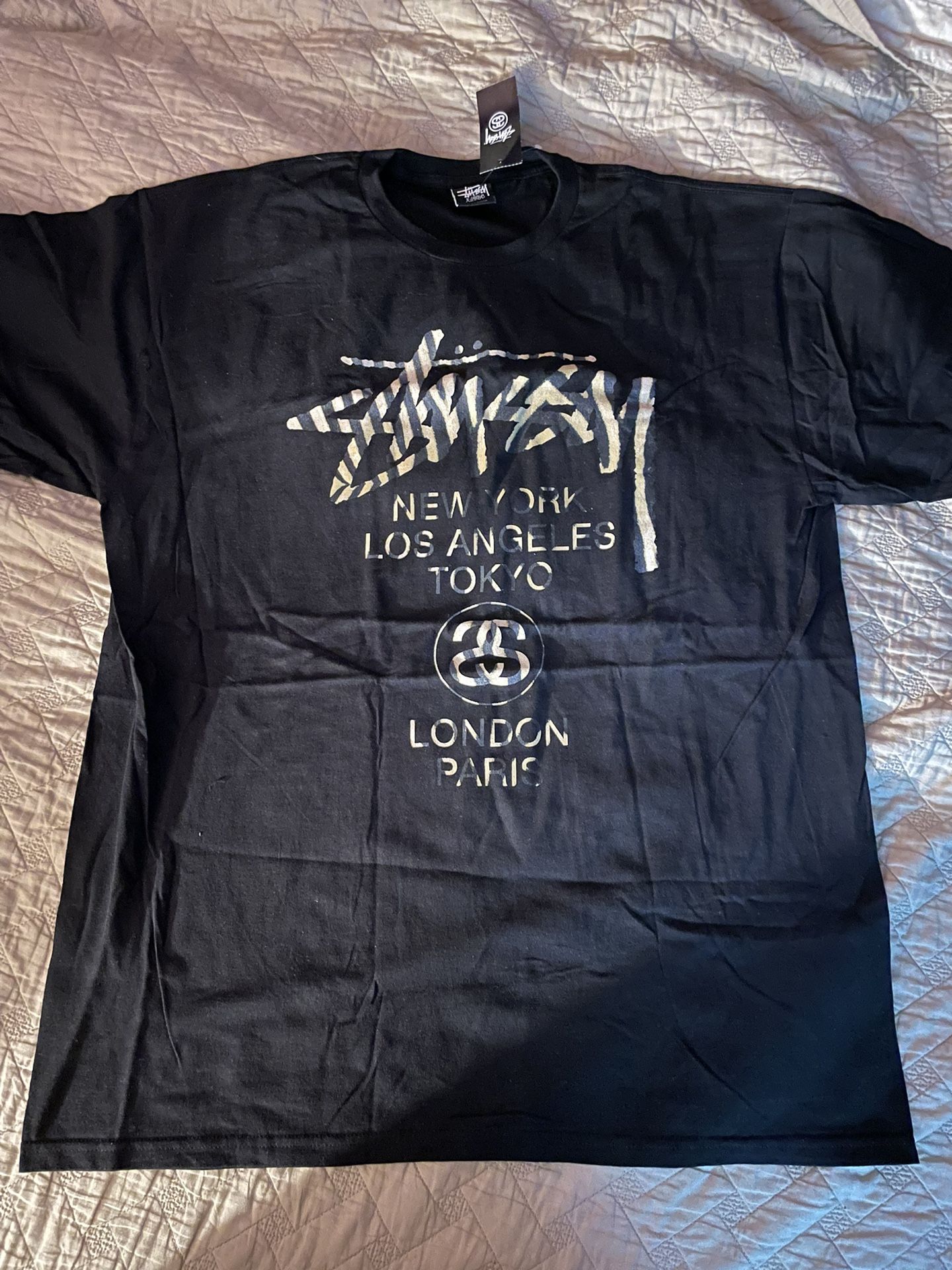 Stüssy World Tour Shirt Size XL