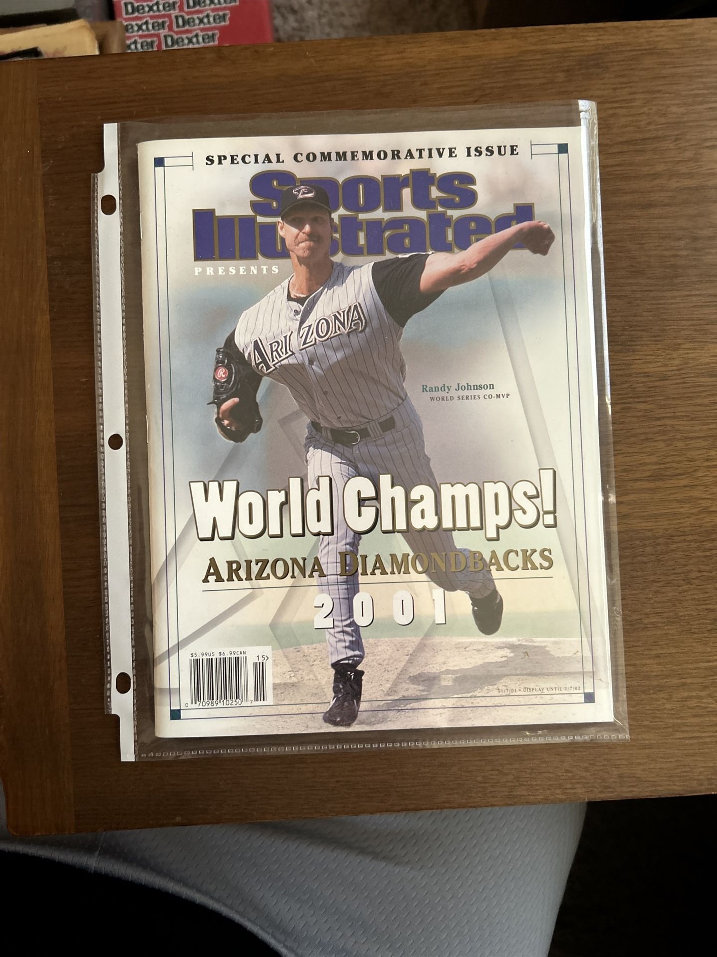 2001 World Series Special Commemorative Issue Of Sports Illustrated