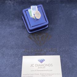 Ring Lab Diamonds Big / 14k Gold Engagement 