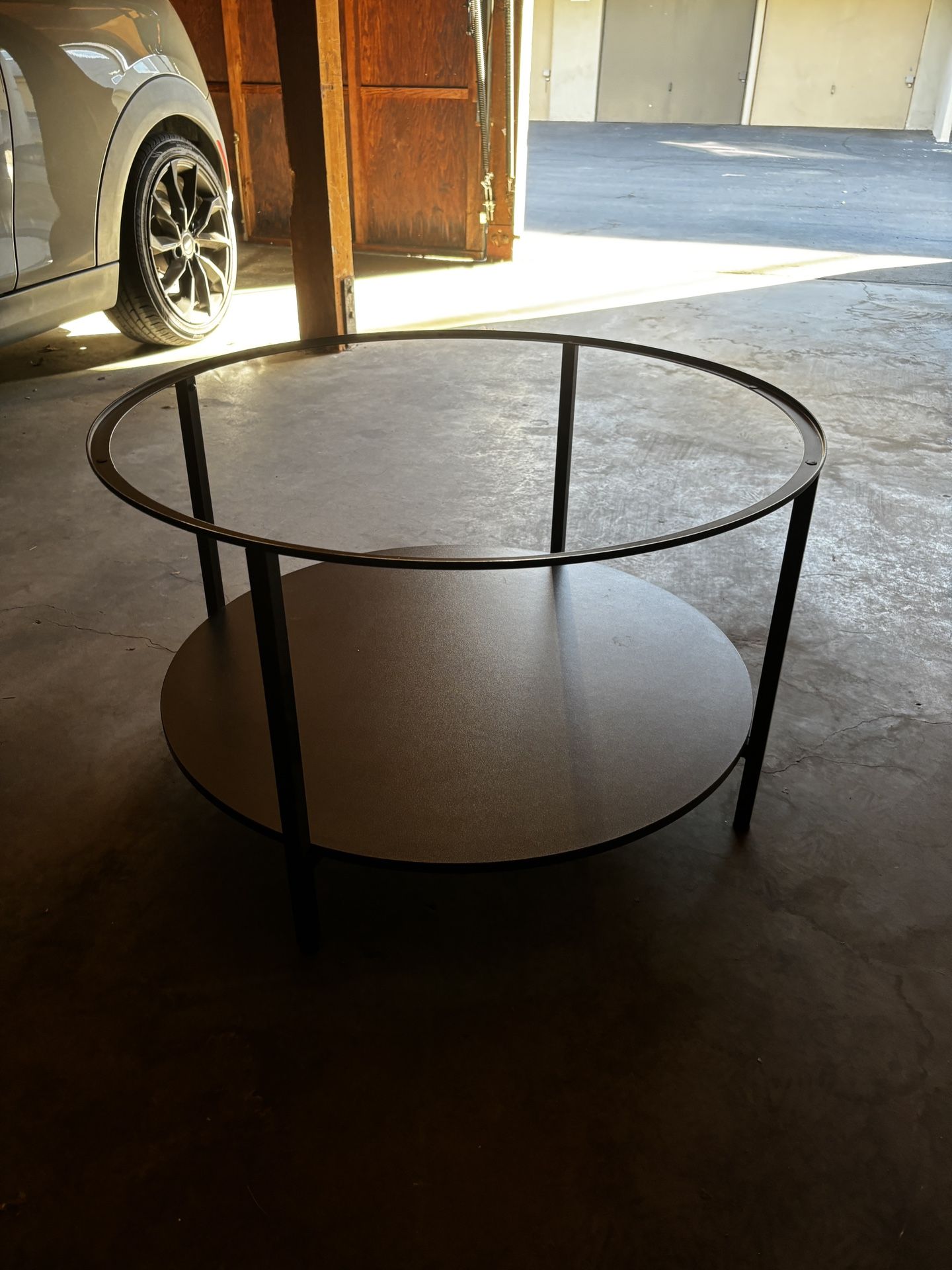 Round Coffee Table - Black