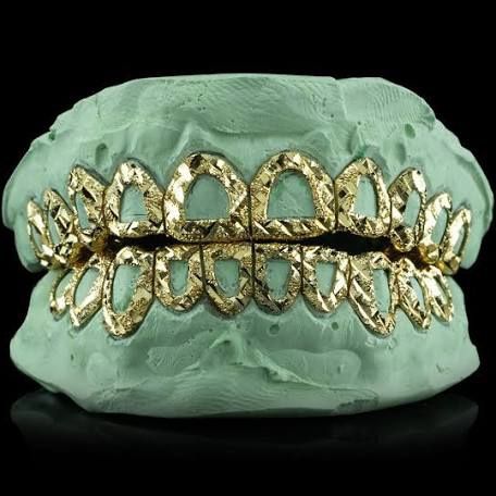 10kt 6pcs Grillz Yellow Gold White Gold Rose Gold Any Design For $325