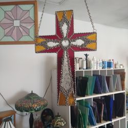 Stained Glass Cross