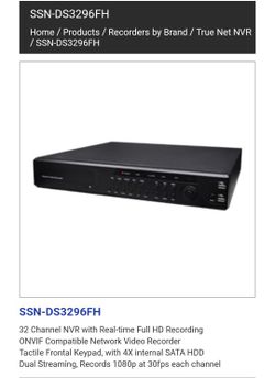 32 Channel NVR with Real-time Full HD Recording