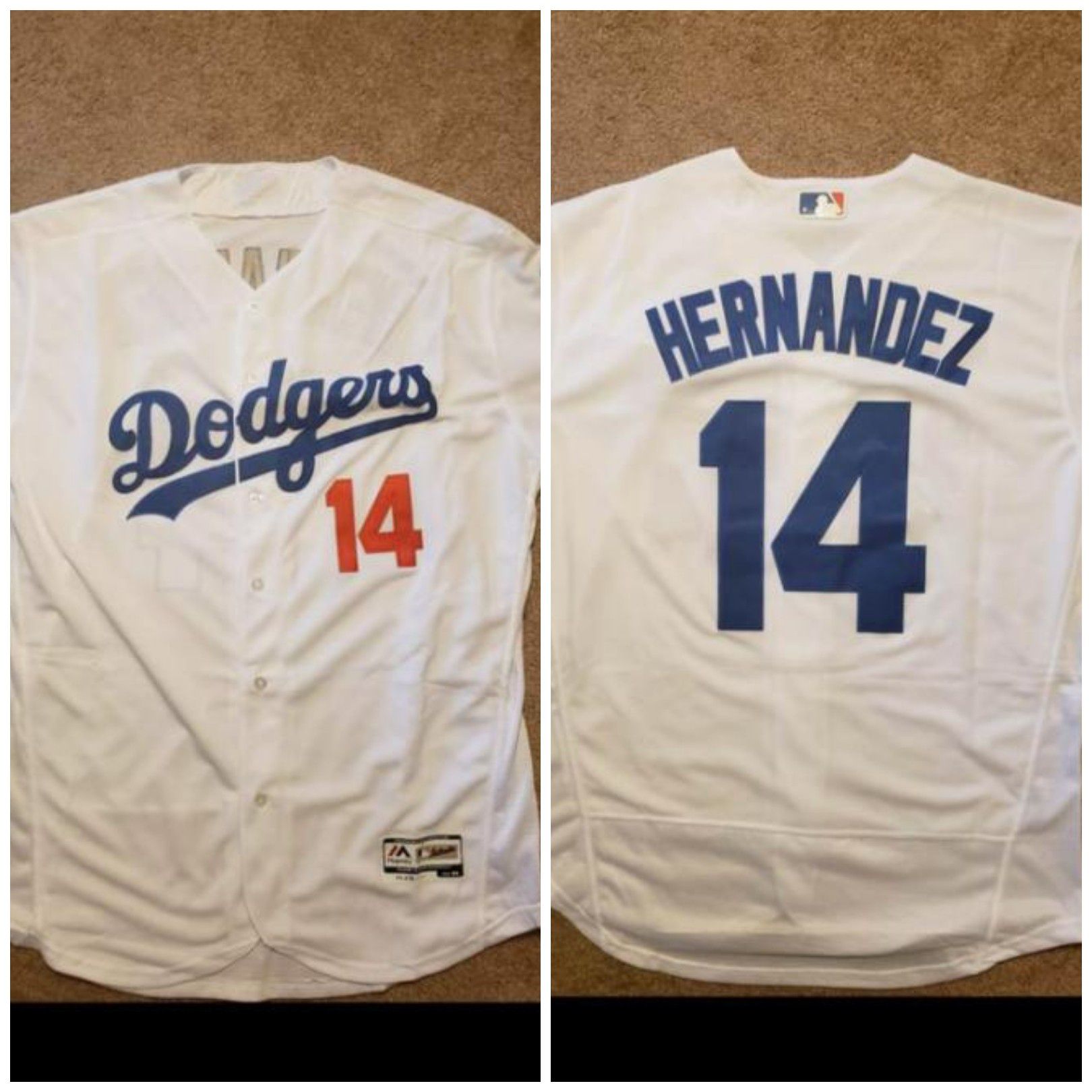 Kike Hernandez LA Dodgers jersey white