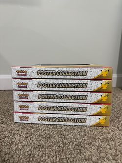 Pokémon TCG Poster Collection Box x5
