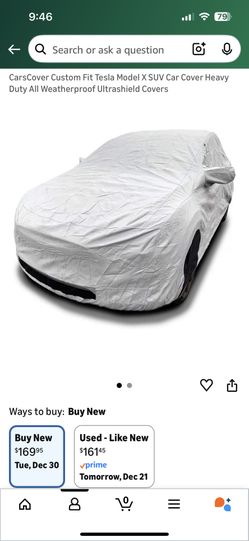Tesla X Car Cover